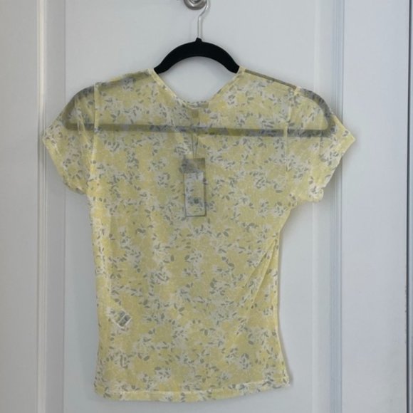 Sheer Floral Top - Picture 2 of 4